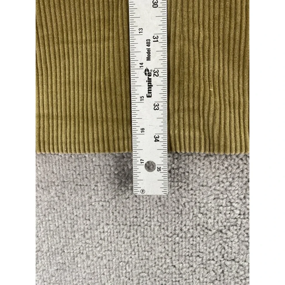 Vintage Stafford Sport Coat 46 XL Beige Cotton Corduroy Designer Premium USA